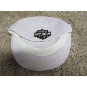 Harley-Davidson White Mesh Cap With Logo Badge on back Medium